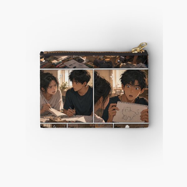 Item preview, Student Life Cozy Reading Room Comic Print designed and sold by Grafititee.