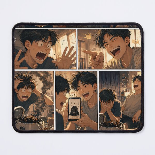 Item preview, Student Life Cozy Reading Room Comic Print designed and sold by Grafititee.