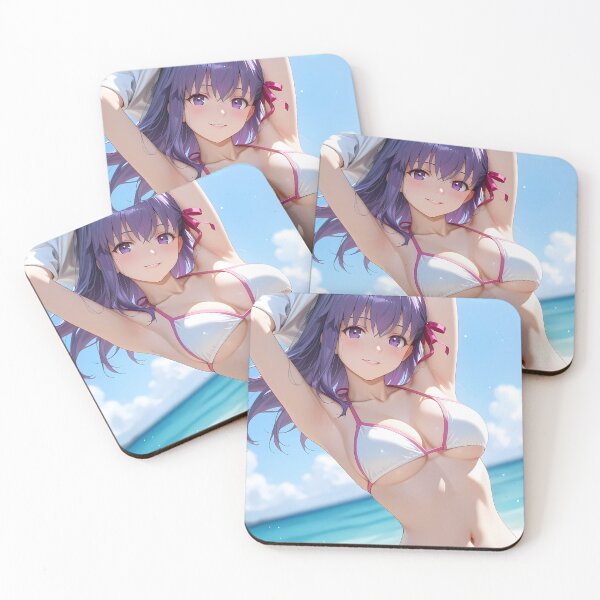 Item preview, Sakura Matou Fate Stay Night Beach Summer Sky Glow designed and sold by ManuelOpito.