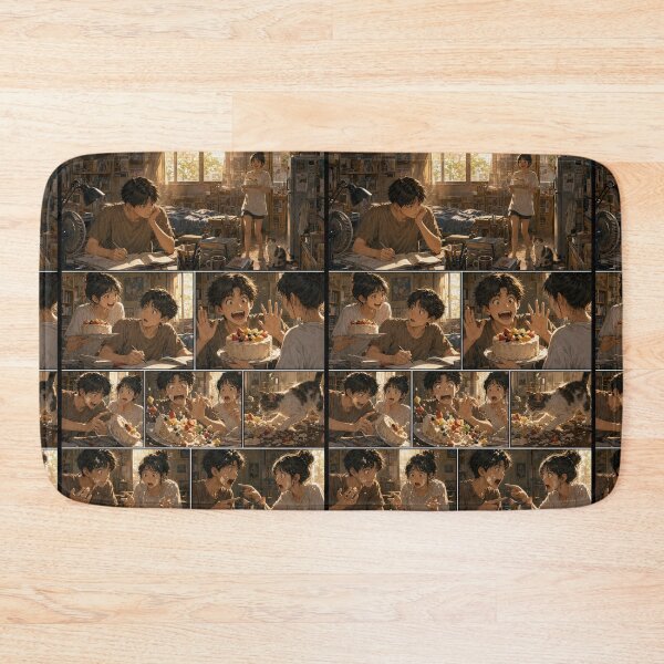 Item preview, Student Life Cozy Reading Room Comic Print designed and sold by Grafititee.