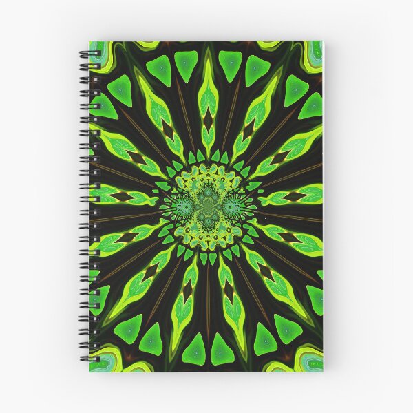 Item preview, Green and Black tribal kaleidoscope pattern designed and sold by jaynerushton.
