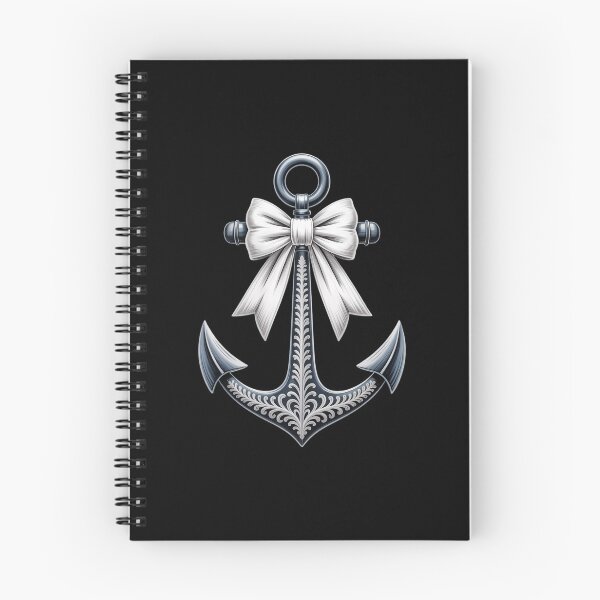 Item preview, White Lace Bow Tie Nautical Cruise Anchor Boat Cruiser Lover designed and sold by sailorjessiArt.