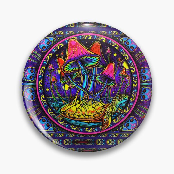 Item preview, Psychedelic Mushroom Festival Pashmina Rave Scarf Wrap designed and sold by FestDrip.