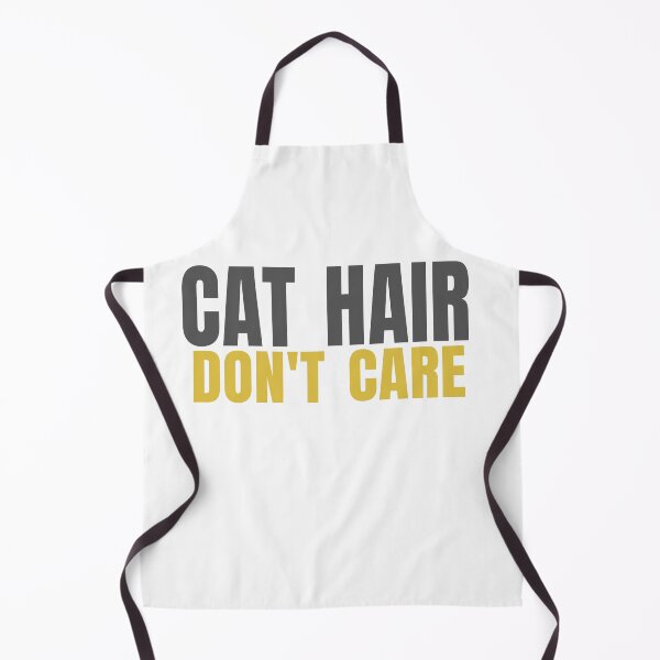 Artikelvorschau, CAT HAIR DON'T CARE Funny Cat Lover Typography Design entworfen und verkauft von HeartAndArtShop.