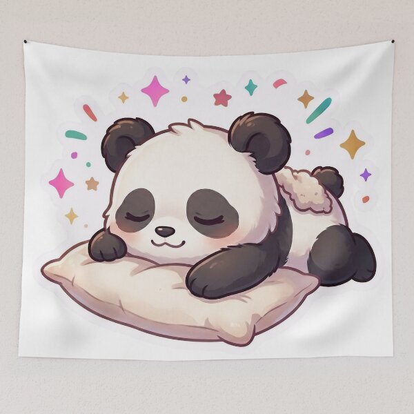 Item preview, Sleeping Panda designed and sold by HoloHugDesigns.