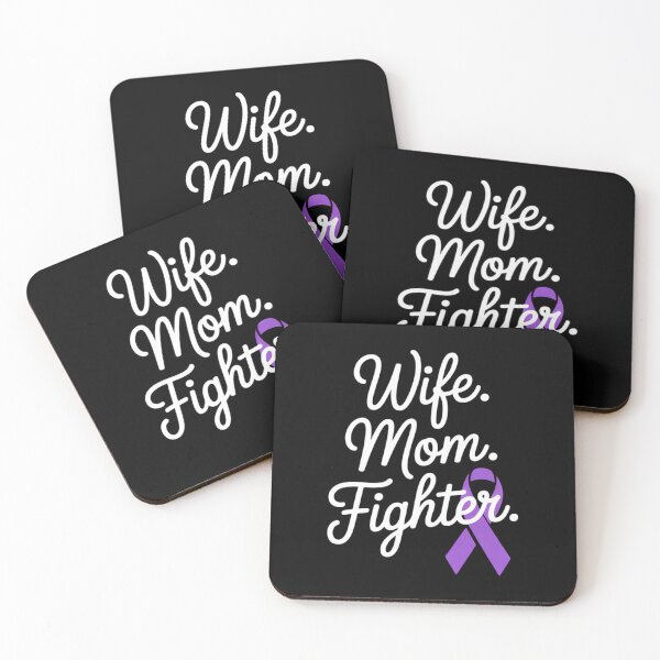 Item preview, Wife Mom Fighter Pancreatitis Awareness designed and sold by sailorjessiArt.