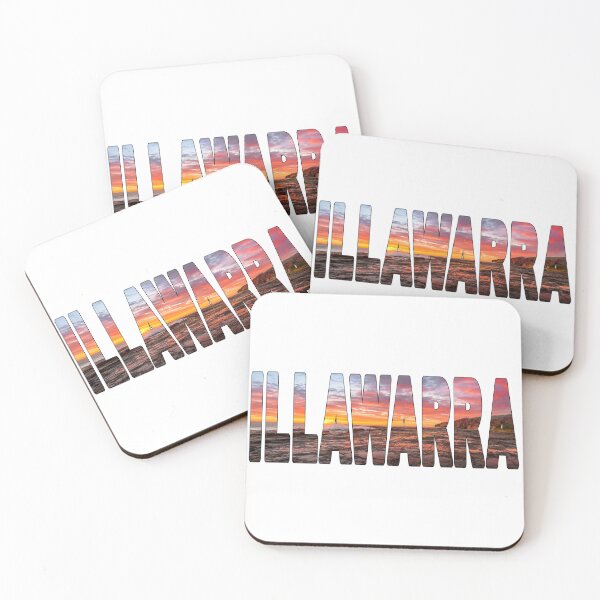 Item preview, ILLAWARRA - Region of New South Wales Sunrise on the Rock Pools Cliffs designed and sold by Adam Gormley.