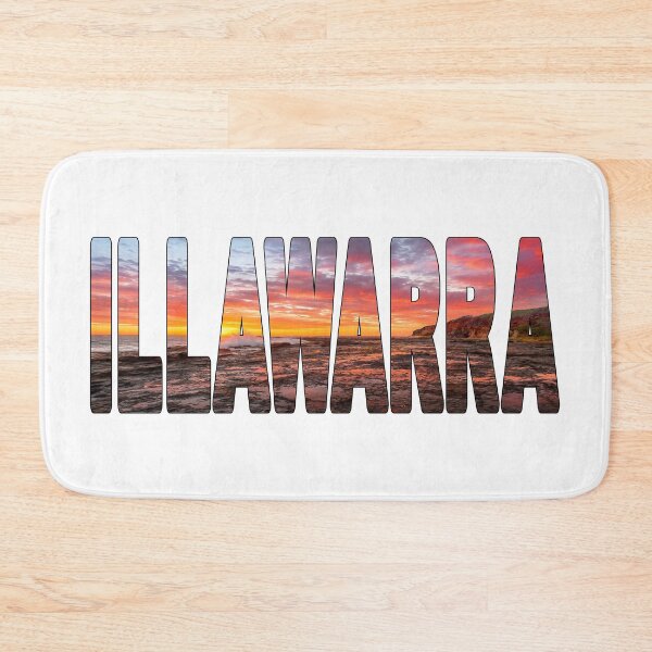 Item preview, ILLAWARRA - Region of New South Wales Sunrise on the Rock Pools Cliffs designed and sold by Adam Gormley.