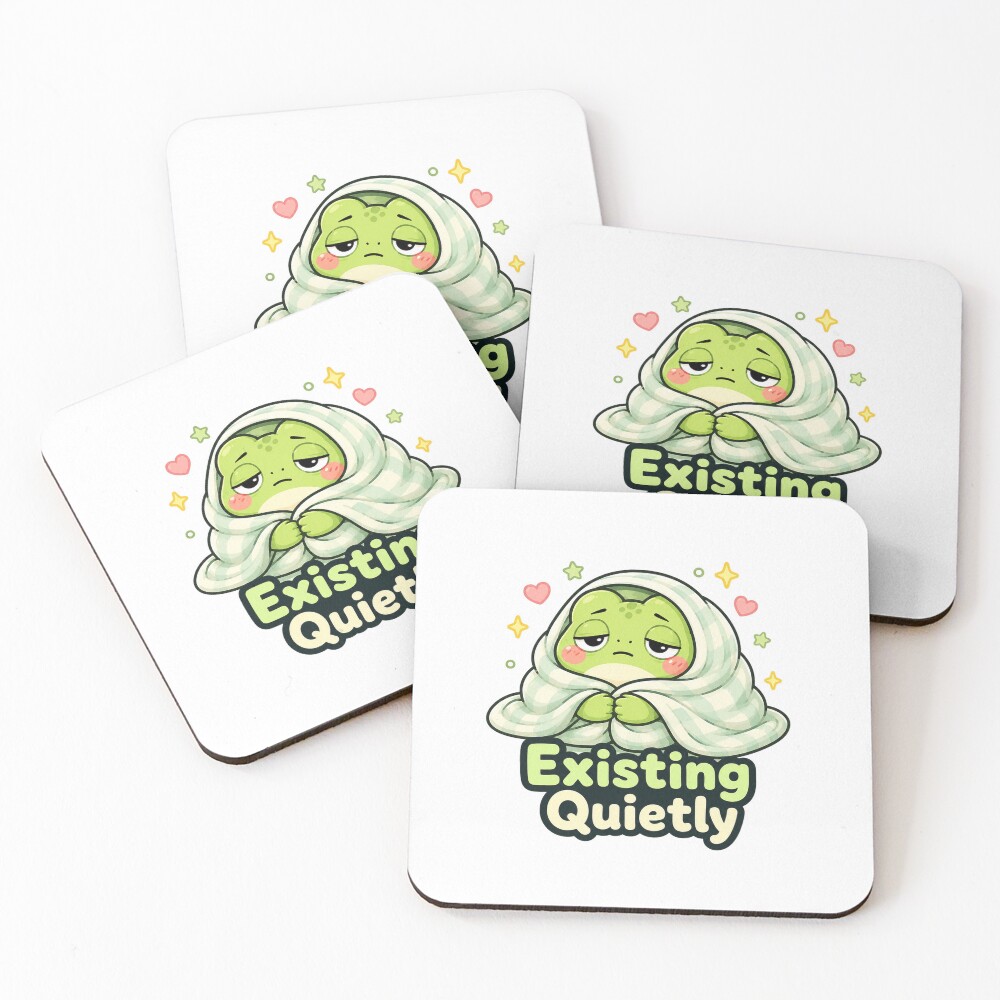 Item preview, Coasters (Set of 4) designed and sold by InkWanderStudio.