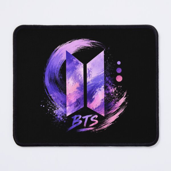 Item preview, Diseño de logotipo estético galáctico de BTS | Gráfico abstracto de Kpop en tonos morados y rosas designed and sold by Dimu Co..