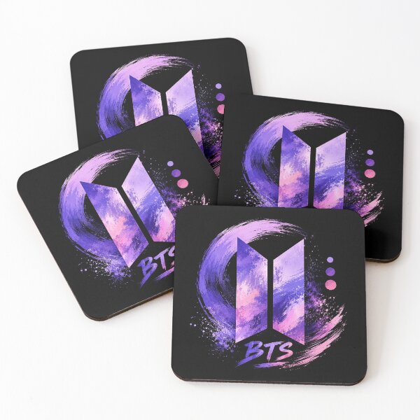 Item preview, BTS Galaxy Aesthetic Logo Design | Abstract Purple Pink Kpop Graphic designed and sold by Dimu Co..