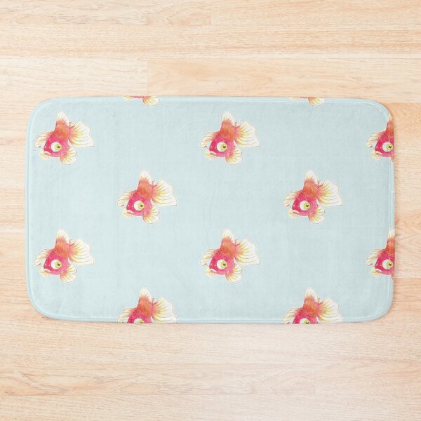 Item preview, Pink Goldfish | Traditional East Asian Brush Painting | Cute Fish Art designed and sold by HiddenJade.