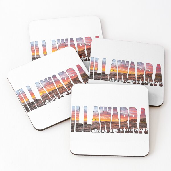 Item preview, ILLAWARRA Region of New South Wales - Sunrise on the Rock Pools Cliffs designed and sold by Adam Gormley.