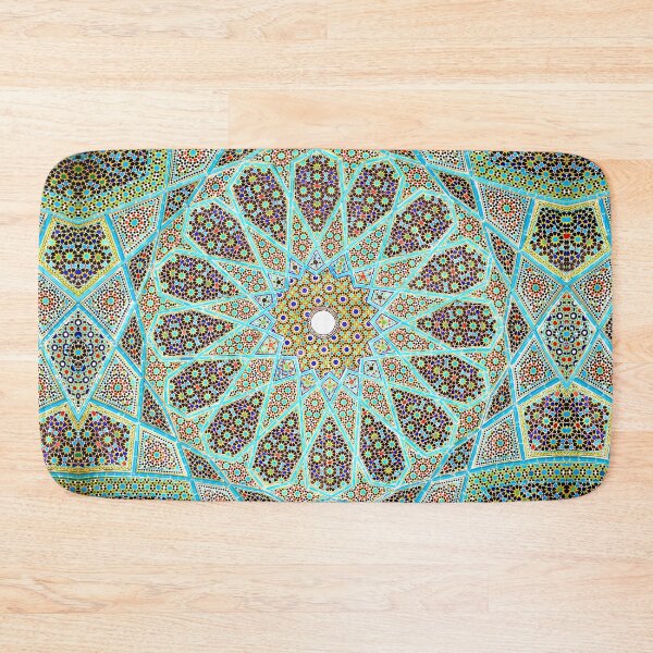 Item preview, Roof of Tomb of Hafez Sacred Geometry Mosiac Persianic Tiles designed and sold by FestDrip.