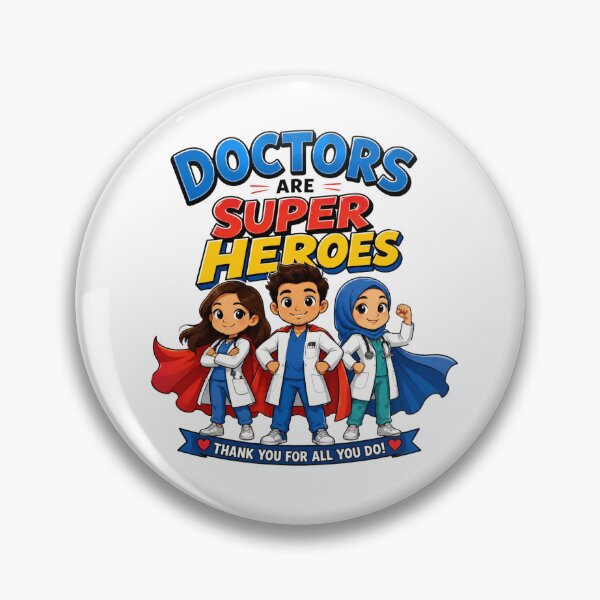 Item preview, Doctors Are Super Heroes designed and sold by Myra365Art.