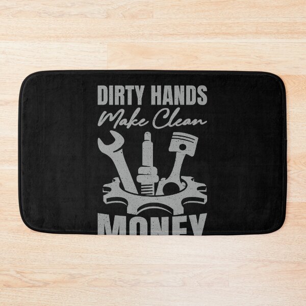 Item preview, Dirty Hands Make Clean Money Automotive Mechanic Auto Repair Tradesman designed and sold by PopStars1993.