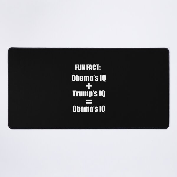 Item preview, Obama and Trump's IQ designed and sold by christinedaviss.