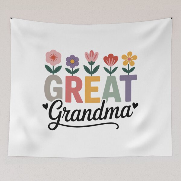 Item preview, Wildflowers Great Grandma Floral Mother's Day Grandma designed and sold by sailorjessiArt.