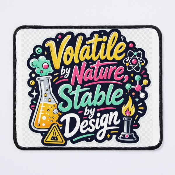 Item preview, Volatile by Nature Stable by Design designed and sold by Lab Legend.
