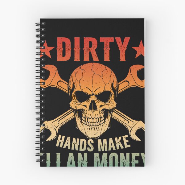 Item preview, Dirty Hands Make Clean Money Mechanic Automotive Tradesman designed and sold by PopStars1993.