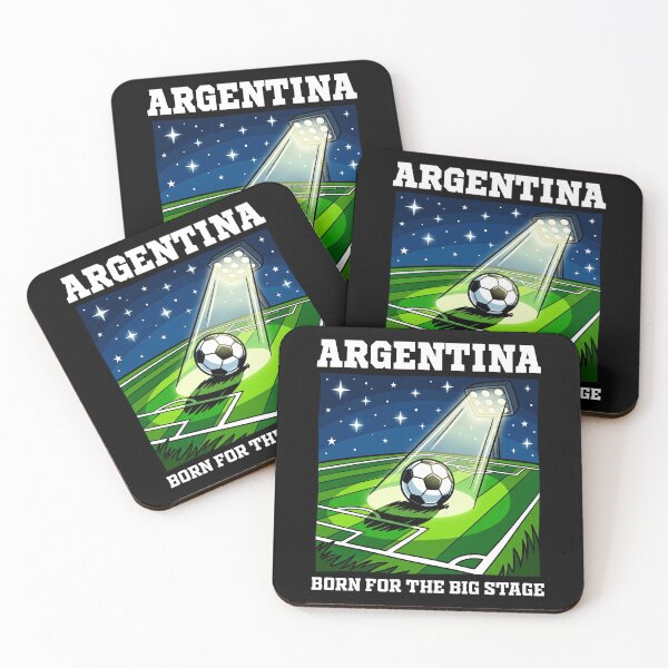 Item preview, ARGENTINA - BORN FOR THE BIG STAGE - FIFA WORLD CUP designed and sold by KEF Custom.