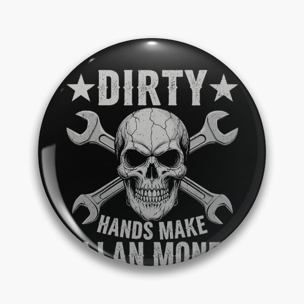 Item preview, Dirty Hands Make Clean Money Mechanic Tradesman Automotive Worker designed and sold by PopStars1993.