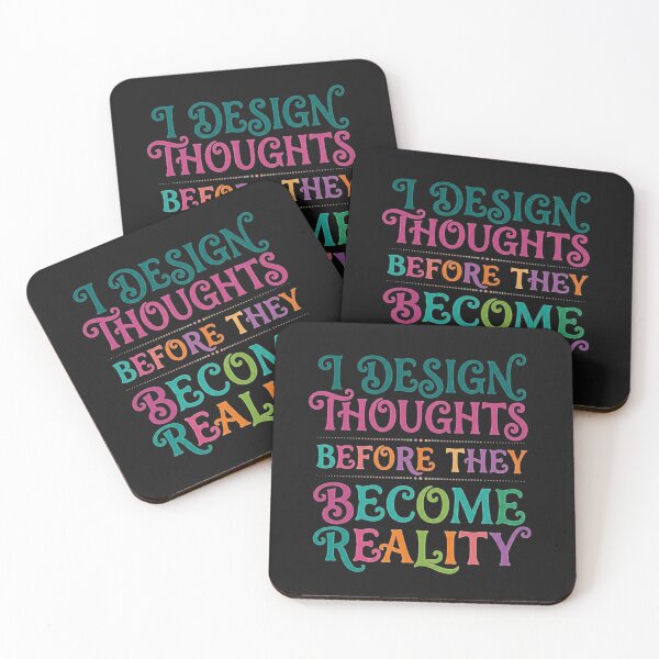 Item preview,  I Design Thoughts Before They Become Reality Retro Vintry Off designed and sold by VintryOff.