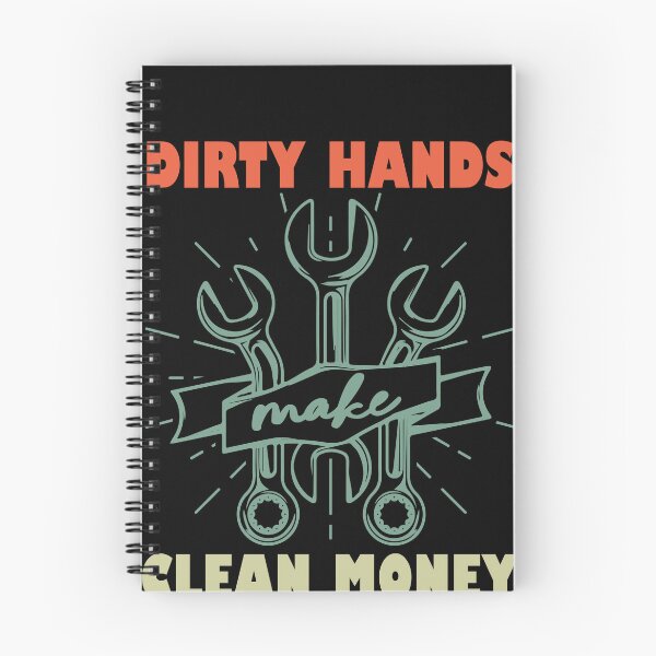 Item preview, Dirty Hands Make Clean Money Mechanic Tradesman Blue Collar designed and sold by PopStars1993.