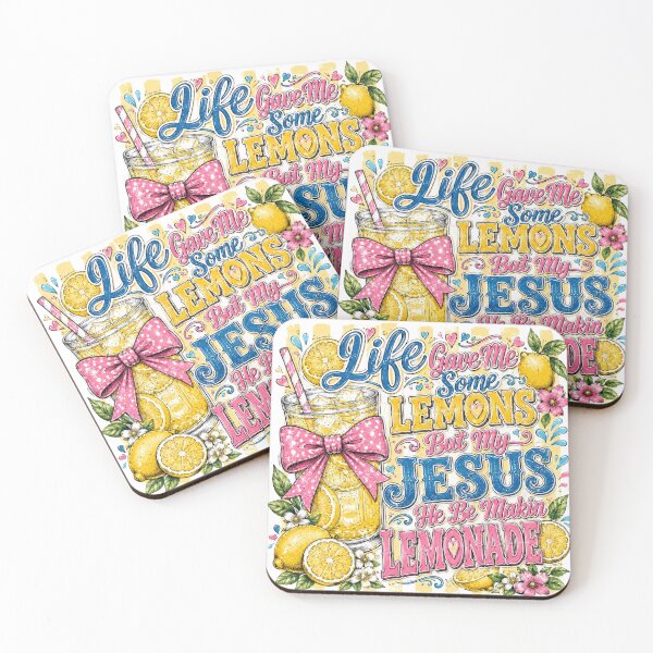 Item preview, Life Gave Me Lemons But My Jesus Making Lemonade Design designed and sold by LunaPixelStudio.