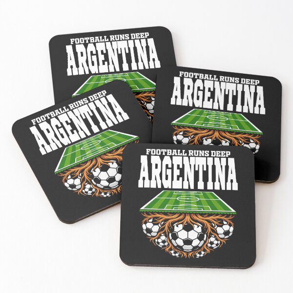 Item preview, ARGENTINA - FOOTBALL RUNS DEEP - FIFA WORLD CUP designed and sold by KEF Custom.