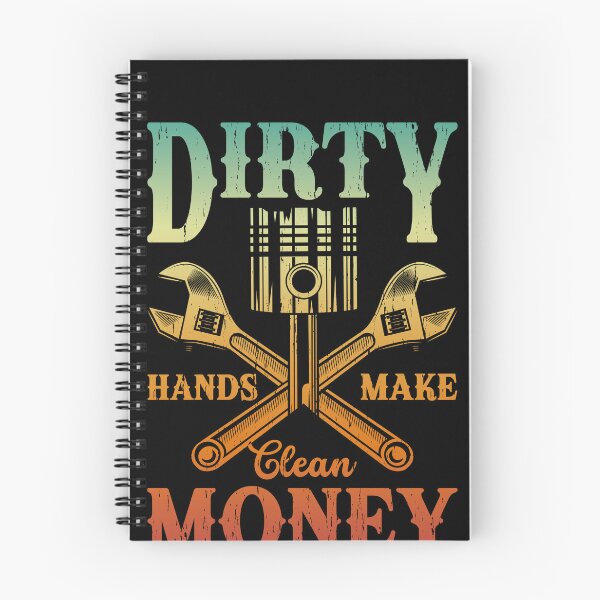 Item preview, Dirty Hands Make Clean Money Mechanic Automotive Technician Tradesman designed and sold by PopStars1993.