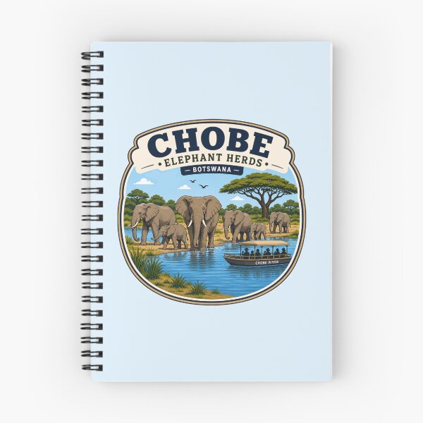 Item preview, Chobe Elephant Herds Botswana Wildlife designed and sold by Myra365Art.