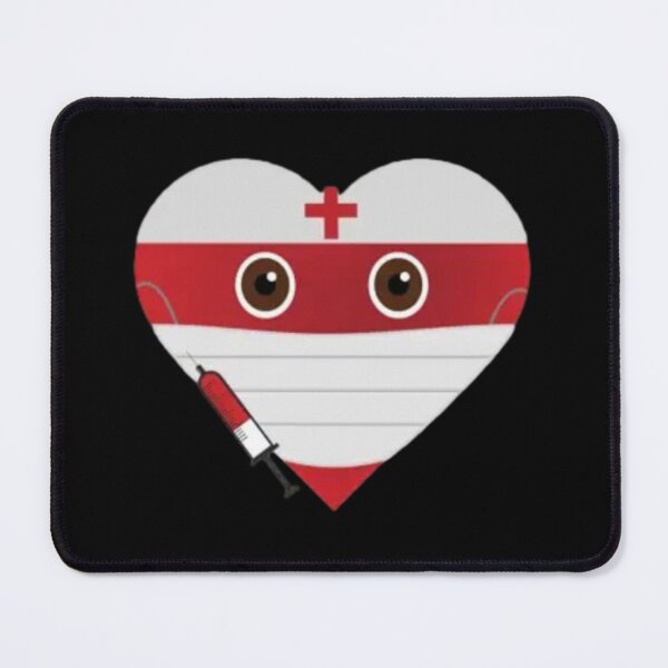 Item preview, Masked Heart - Nurse designed and sold by MadeThisFMeS.