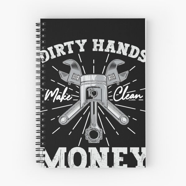 Item preview, Dirty Hands Make Clean Money Mechanic Automotive Repair Gearhead Hard Work designed and sold by PopStars1993.