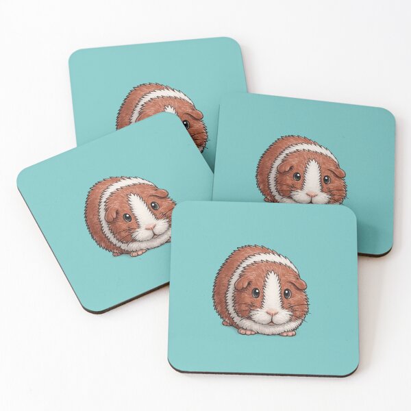 Item preview, Cute Brown and White Guinea Pig designed and sold by pigeonlovrs.