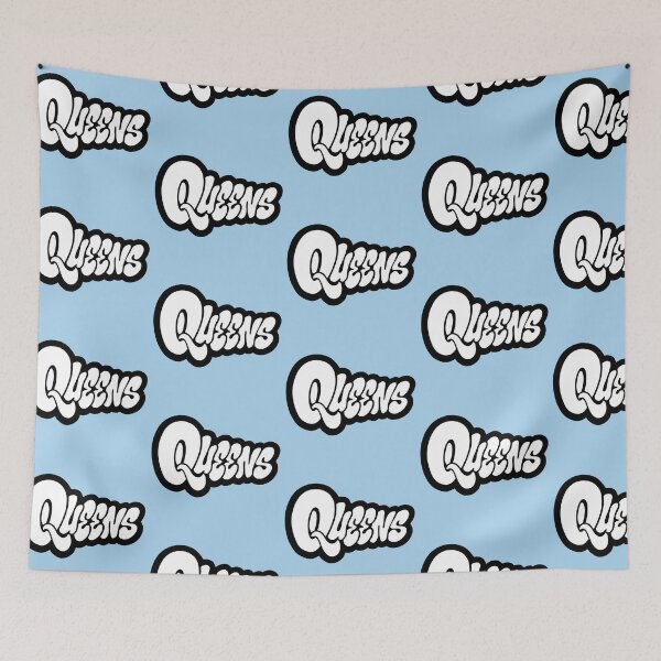 Item preview, Bold Retro Queens New York City Text Design designed and sold by REDDcool.