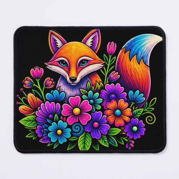 Item preview, Floral Illustrasion Foxi designed and sold by Darwinbrown1981.