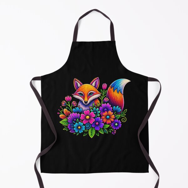 Item preview, Floral Illustrasion Foxi designed and sold by Darwinbrown1981.
