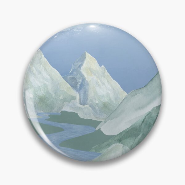 Item preview, Mountain Landscape River designed and sold by GeoGoose.