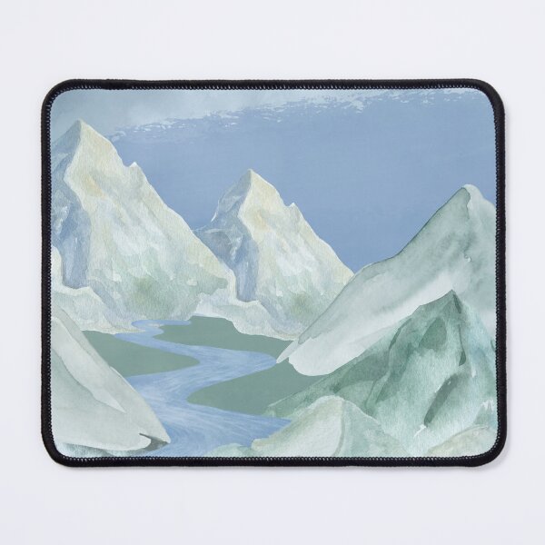 Item preview, Mountain Landscape River designed and sold by GeoGoose.