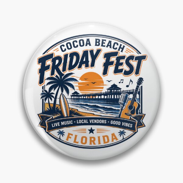 Item preview, Cocoa Beach Friday Festival designed and sold by Combat Skies.
