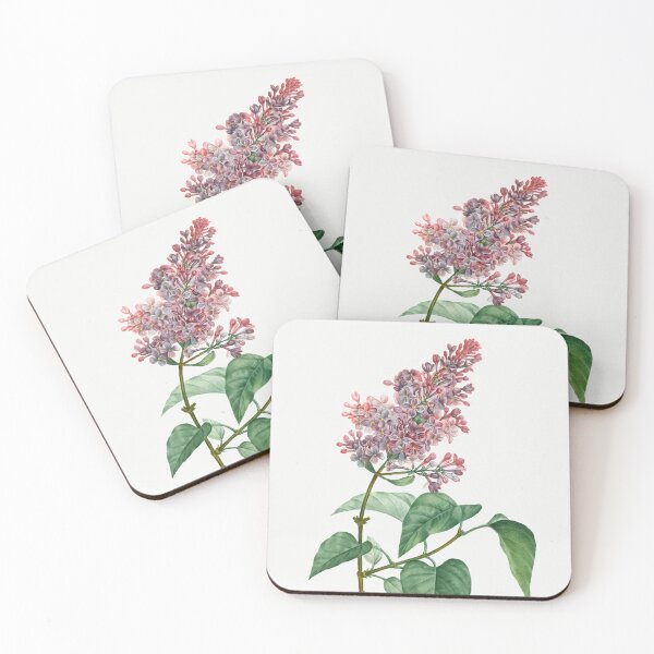 Item preview, Common Lilac Flowers Botanical Illustration designed and sold by TheRetroArtRoom.