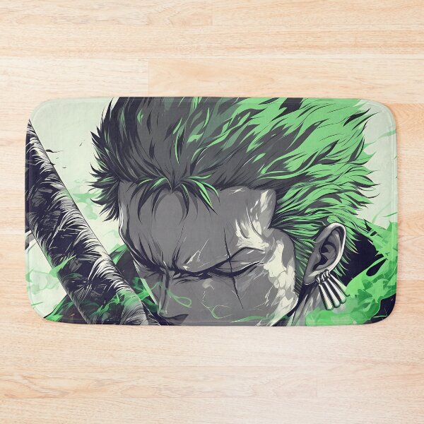 Item preview, Roronoa Zoro One Piece Green Aura Samurai Focus designed and sold by JohnEllisa.