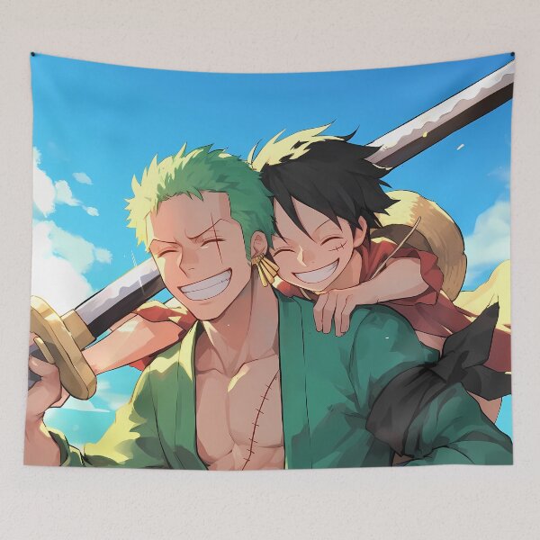 Item preview, Roronoa Zoro One Piece Bright Pirate Ride Smile designed and sold by JohnEllisa.