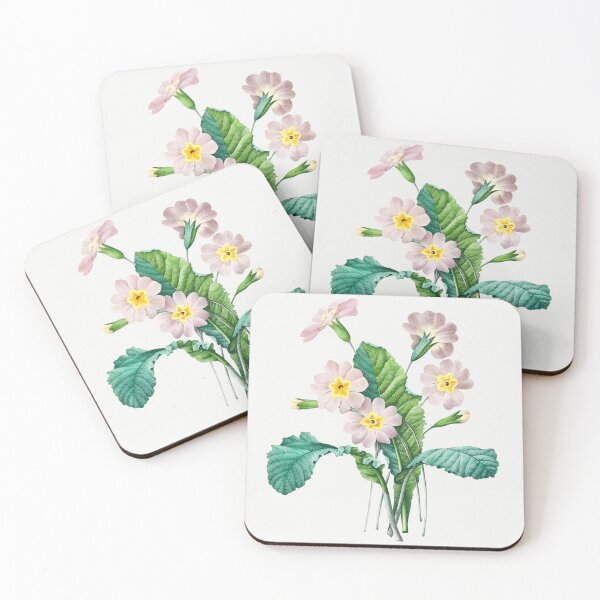Item preview, Common Primrose Flowers Botanical Illustration designed and sold by TheRetroArtRoom.