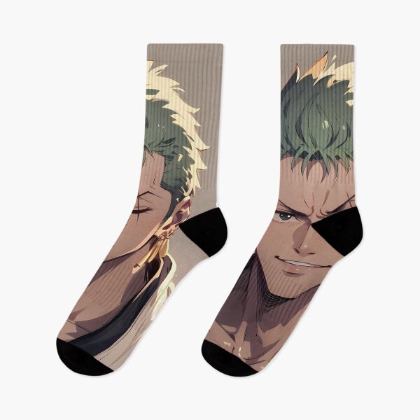 Item preview, Roronoa Zoro One Piece Confident Smirk Anime Closeup designed and sold by MartyHinson.