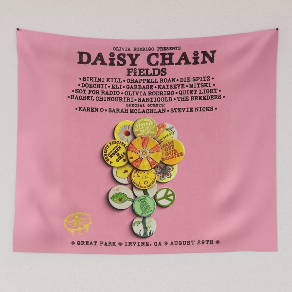 Item preview, Chain Fields Daisy Flowers (Olivia) - AYM 2026 designed and sold by carmelwaelchi.