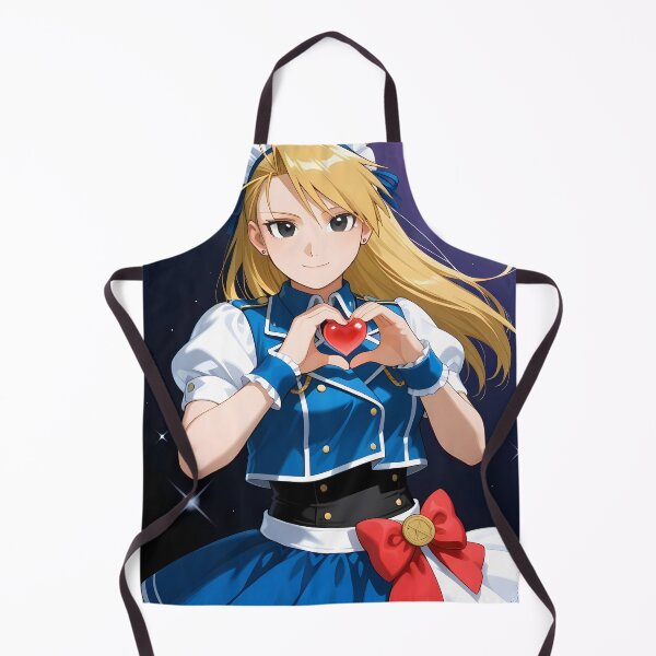 Item preview, Riza Hawkeye Fullmetal Alchemist Night Sky Heart Smile designed and sold by MartyHinson.