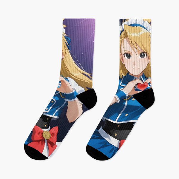 Item preview, Riza Hawkeye Fullmetal Alchemist Night Sky Heart Smile designed and sold by MartyHinson.