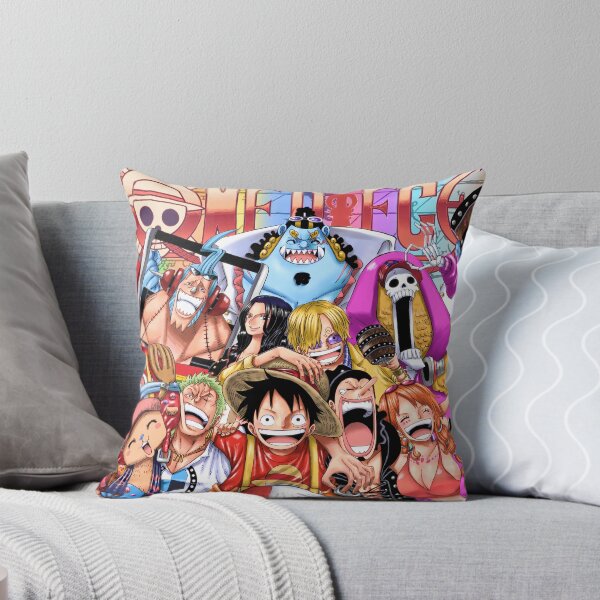 Item preview, Monkey D Luffy One Piece Crew Celebration Colorful Smile designed and sold by MartyHinson.